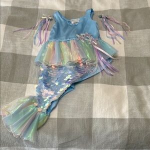 Size 2-3T Pottery Barn Kids Mermaid Halloween or Dress-up Costume